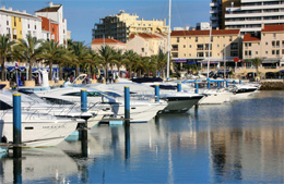 Small boat marina