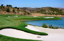 Golf course bunker