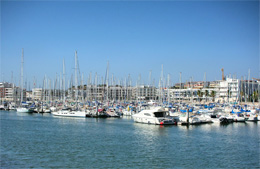 Small boat marina