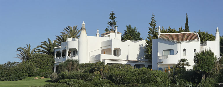 Large white Portuguese villa 